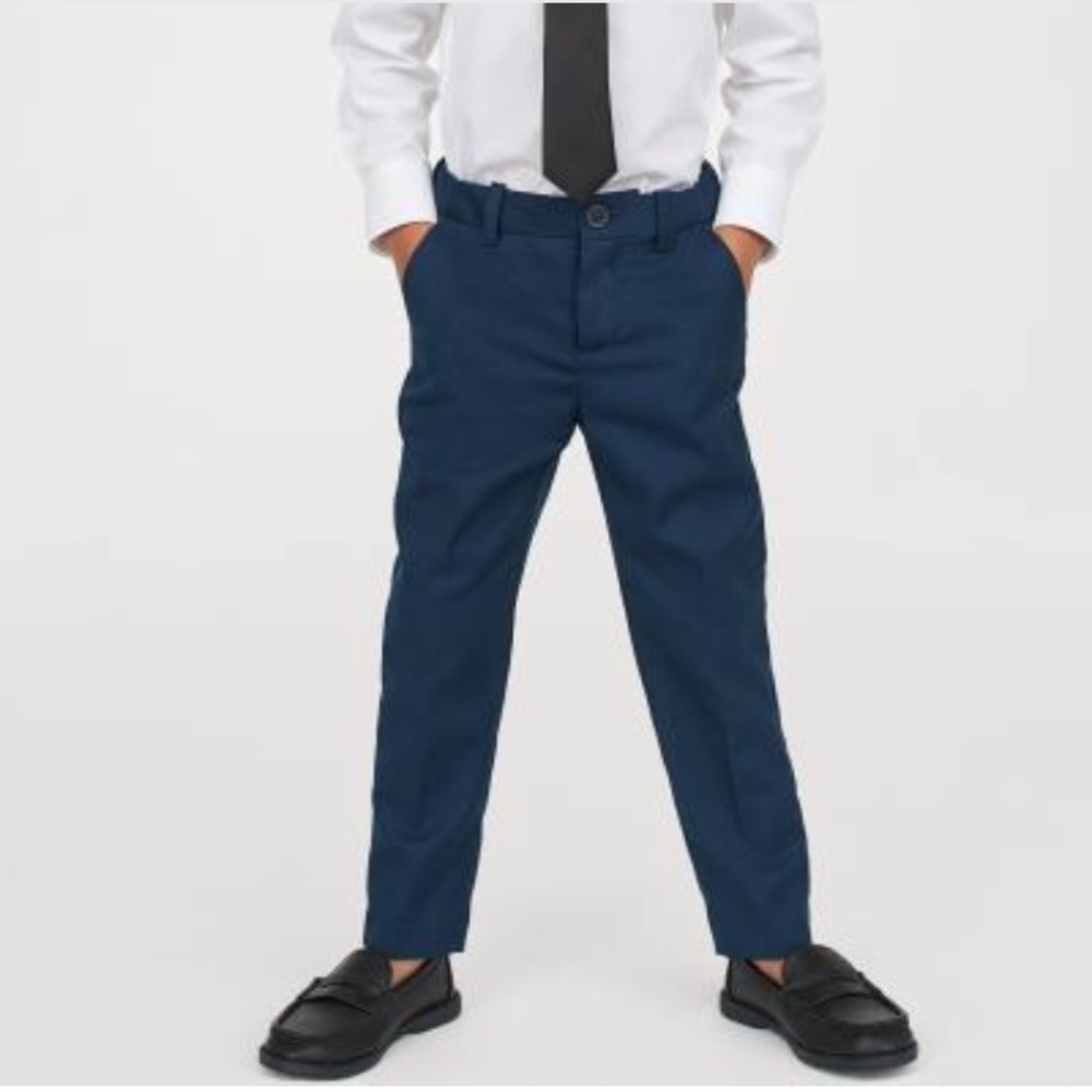 H&M Dark Blue Suit Pant, size US 4-5Y